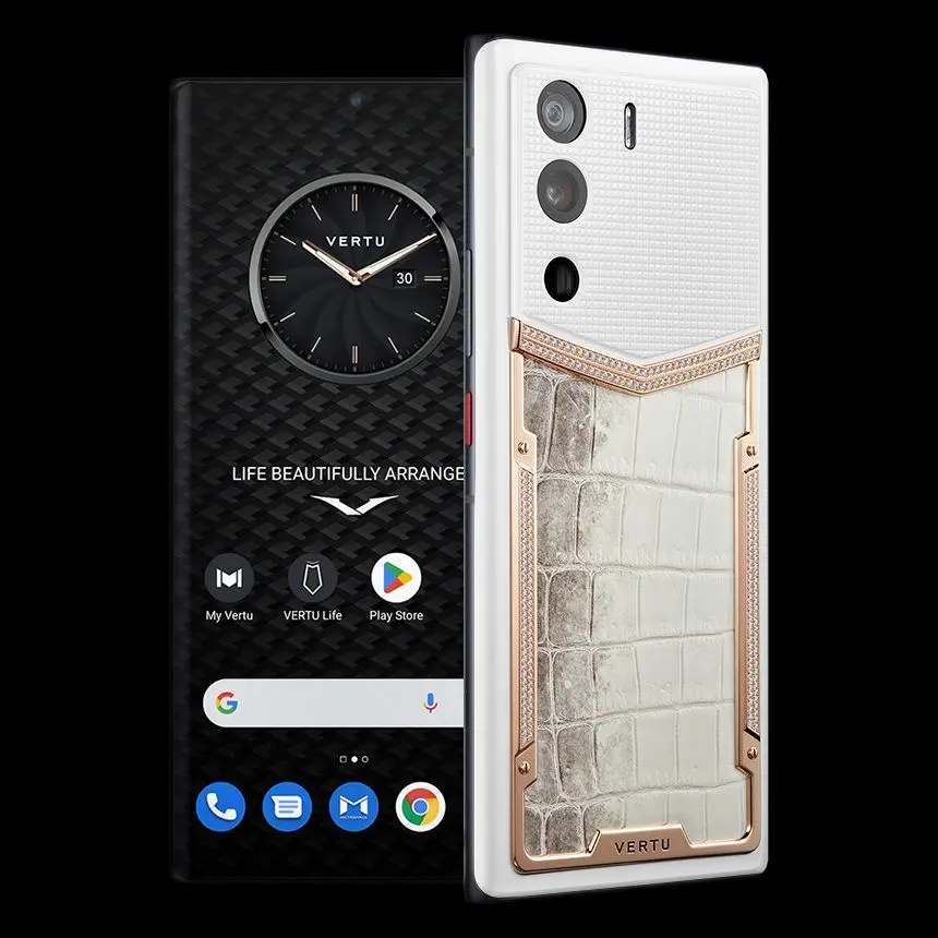 КУПИТЬ VERTU METAVERTU HIMALAYA ALLIGATOR 18K GOLD DIAMONDS