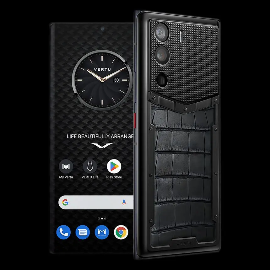 КУПИТЬ VERTU METAVERTU IRON BLACK ALLIGATOR