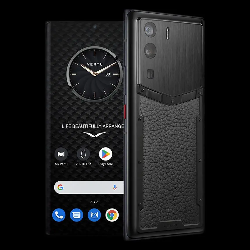 КУПИТЬ VERTU METAVERTU JADE BLACK CALF