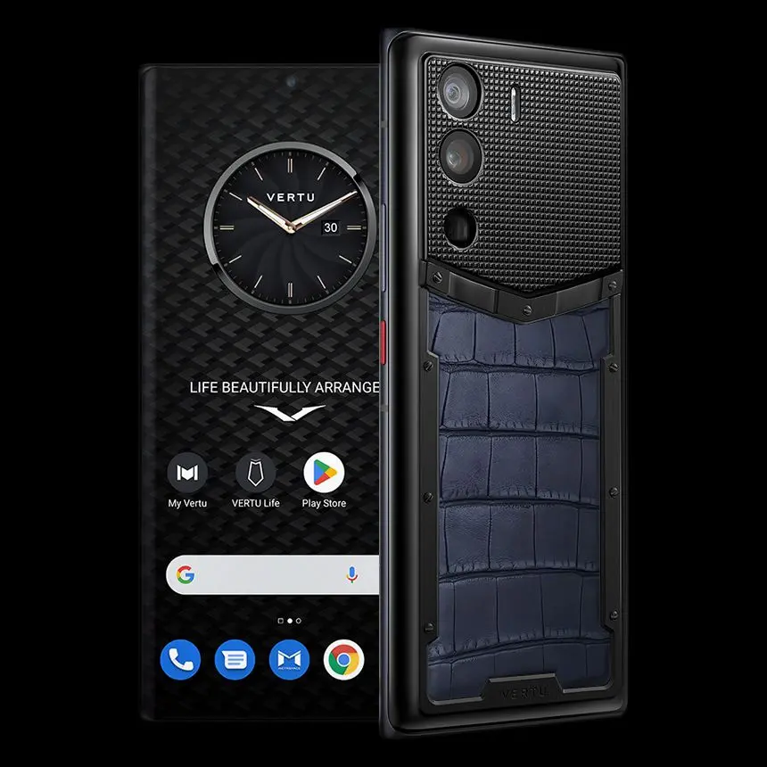 КУПИТЬ VERTU METAVERTU NAVY BLUE ALLIGATOR