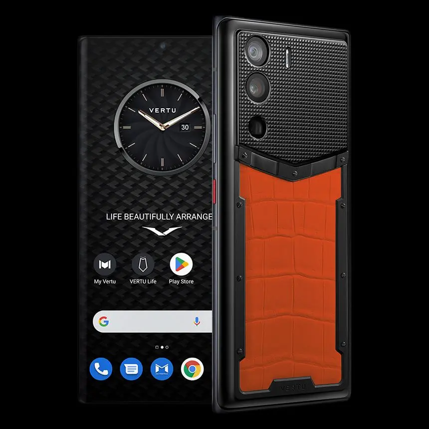 КУПИТЬ VERTU METAVERTU ORANGE ALLIGATOR