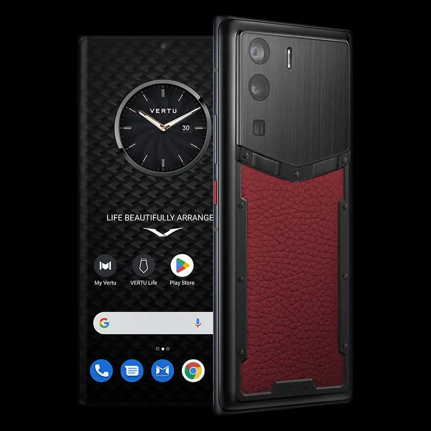 КУПИТЬ VERTU METAVERTU RASPBERRY RED CALF