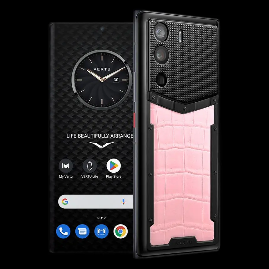 КУПИТЬ VERTU METAVERTU SAKURA PINK ALLIGATOR