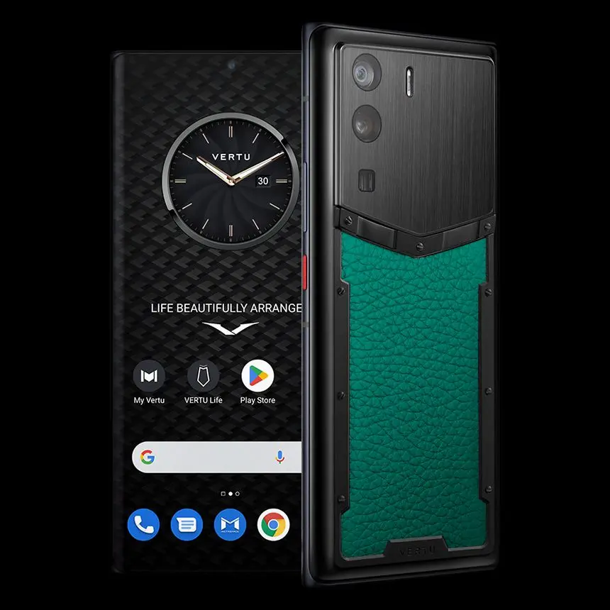 КУПИТЬ VERTU METAVERTU VIENNA GREEN CALF