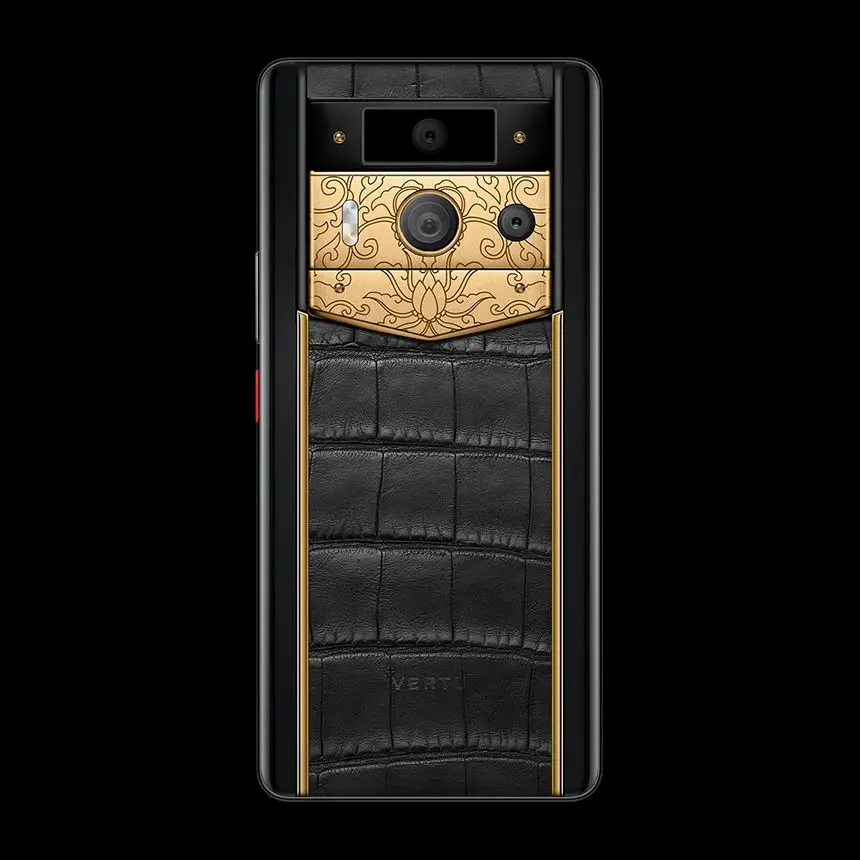 VERTU METAVERTU 2 18K GOLD LOTUS WHISPER WITH BLACK ALLIGATOR - ЦЕНА, ОПИСАНИЕ, ФОТО - 3