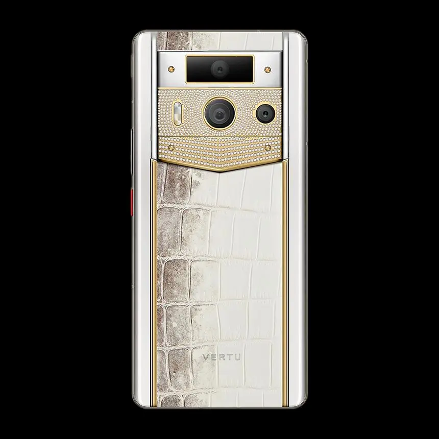 VERTU METAVERTU 2 18K GOLD PLAIN WEAVE WITH DIAMONDS HIMALAYA ALLIGATOR - ЦЕНА, ОПИСАНИЕ, ФОТО - 3
