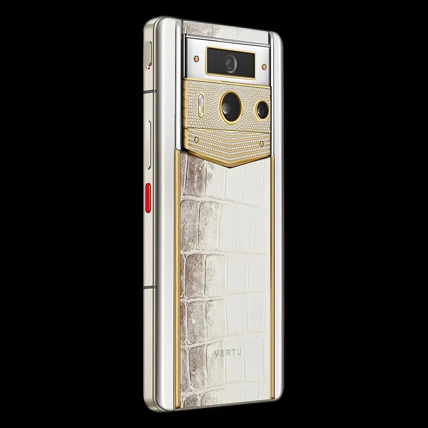 VERTU METAVERTU 2 18K GOLD PLAIN WEAVE WITH DIAMONDS HIMALAYA ALLIGATOR - ЦЕНА, ОПИСАНИЕ, ФОТО - 4