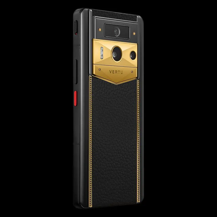 VERTU METAVERTU 2 18K GOLD RADIANT BLADE EDITION WITH BLACK INC CALF - ЦЕНА, ОПИСАНИЕ, ФОТО - 4