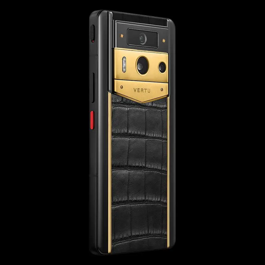 VERTU METAVERTU 2 18K GOLD SHIELD WITH BLACK ALLIGATOR - ЦЕНА, ОПИСАНИЕ, ФОТО - 4