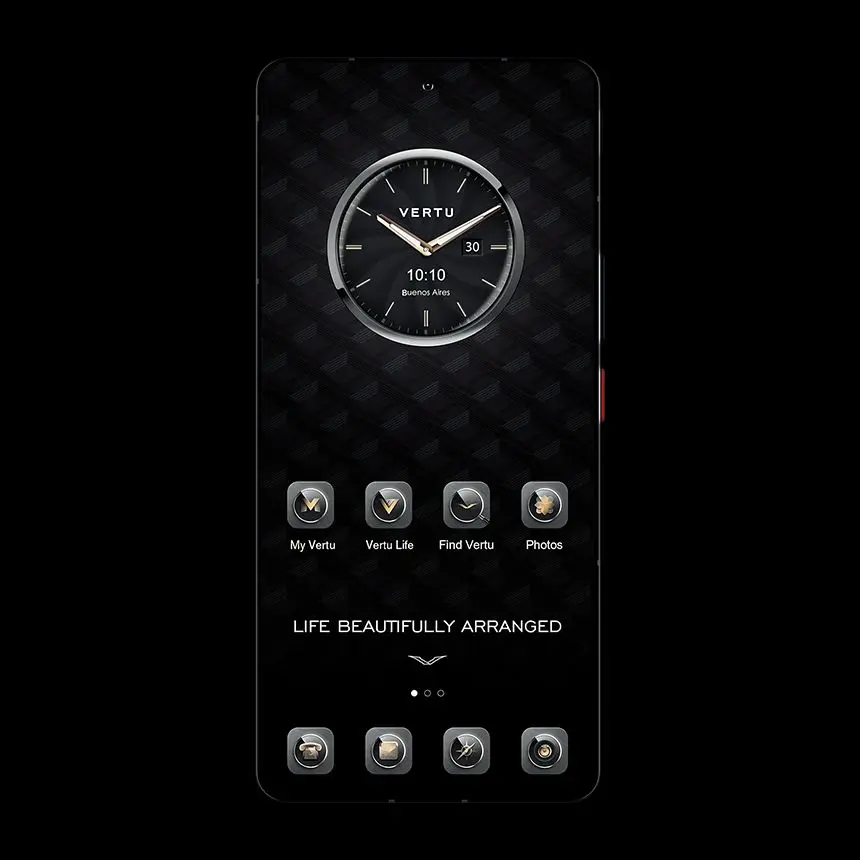 VERTU METAVERTU 2 FORTUNE FLAME EDITION CARBON FIBER - ЦЕНА, ОПИСАНИЕ, ФОТО - 2