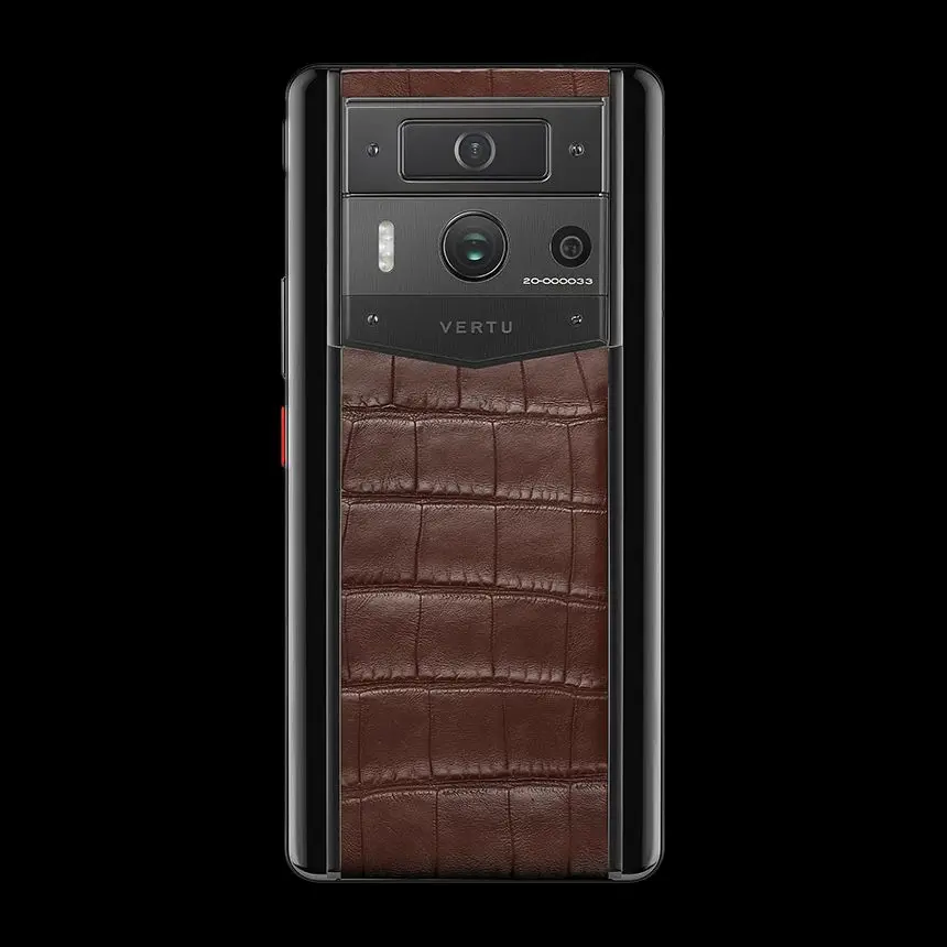 VERTU METAVERTU 2 AMBER BROWN ALLIGATOR BLACK CASE - ЦЕНА, ОПИСАНИЕ, ФОТО - 3