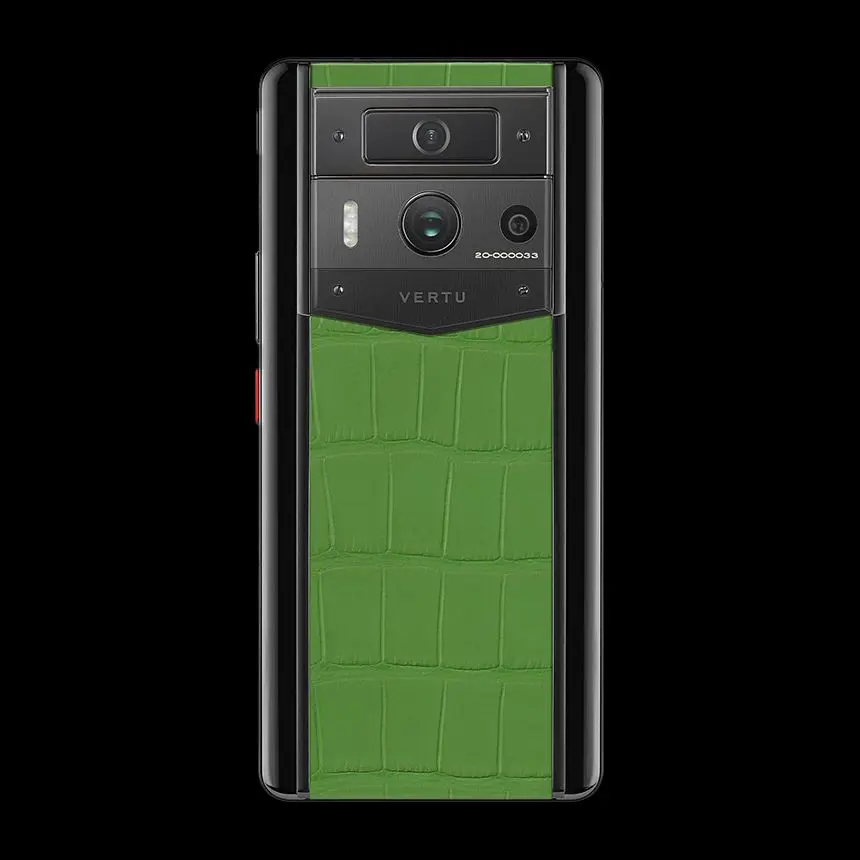 VERTU METAVERTU 2 BAMBOO GREEN ALLIGATOR BLACK CASE - ЦЕНА, ОПИСАНИЕ, ФОТО - 3