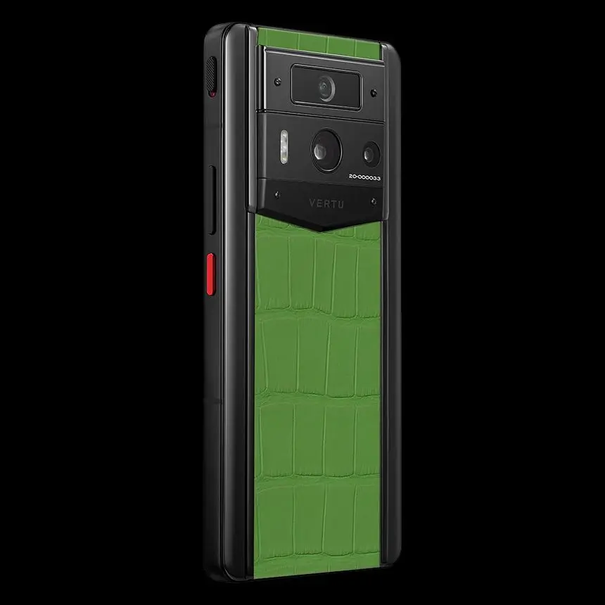 VERTU METAVERTU 2 BAMBOO GREEN ALLIGATOR BLACK CASE - ЦЕНА, ОПИСАНИЕ, ФОТО - 4
