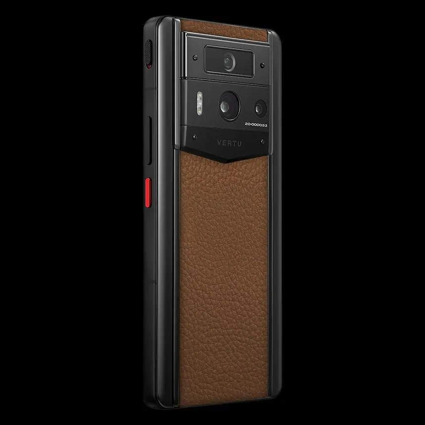 VERTU METAVERTU 2 CARAMEL BROWN CALF BLACK CASE - ЦЕНА, ОПИСАНИЕ, ФОТО - 4