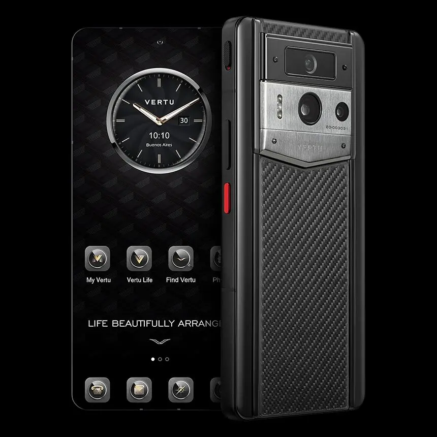 КУПИТЬ VERTU METAVERTU 2 CARBON FIBER SILVER CASE