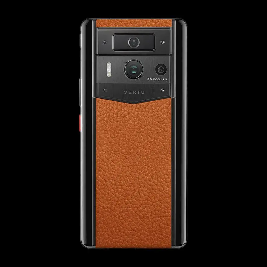 VERTU METAVERTU 2 DAWNING ORANGE CALF BLACK CASE - ЦЕНА, ОПИСАНИЕ, ФОТО - 3