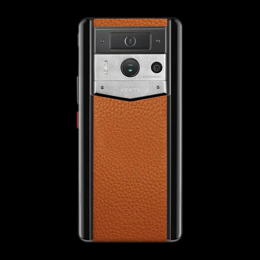 VERTU METAVERTU 2 DAWNING ORANGE CALF SILVER CASE - ЦЕНА, ОПИСАНИЕ, ФОТО - 3