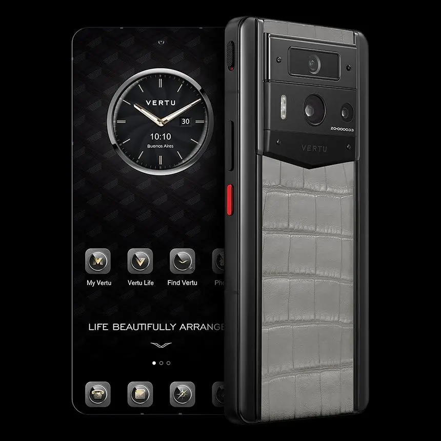 КУПИТЬ VERTU METAVERTU 2 ELEPHANT GREY ALLIGATOR BLACK CASE