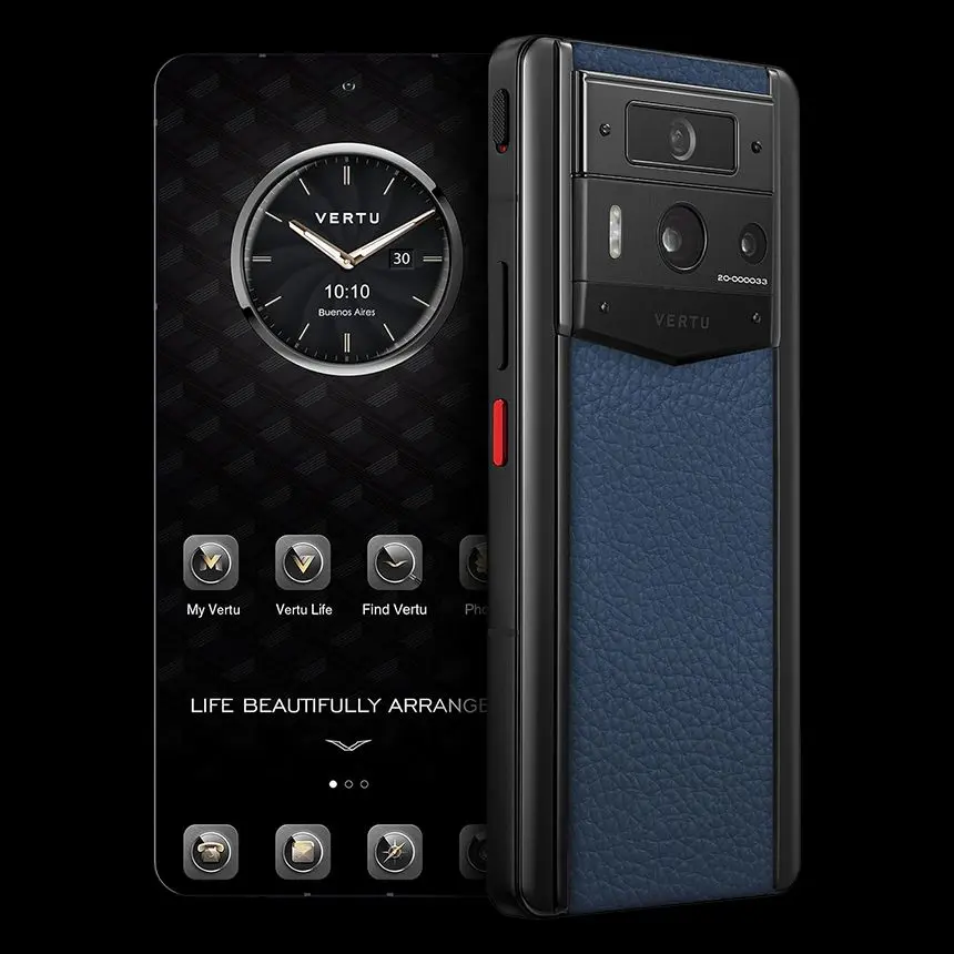 КУПИТЬ VERTU METAVERTU 2 GENTLEMAN BLUE CALF BLACK CASE