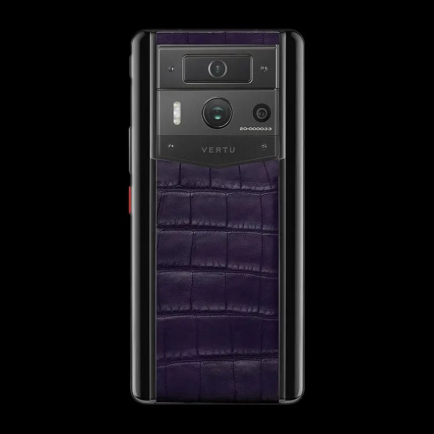 VERTU METAVERTU 2 GRAPE PURPLE ALLIGATOR BLACK CASE - ЦЕНА, ОПИСАНИЕ, ФОТО - 3