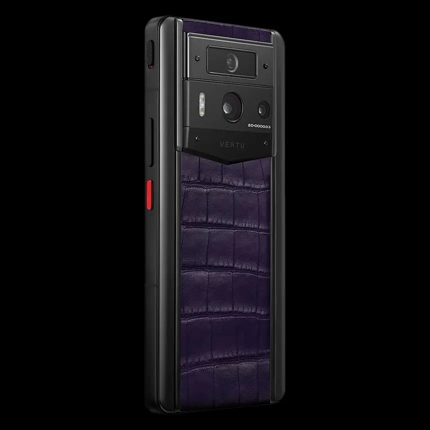 VERTU METAVERTU 2 GRAPE PURPLE ALLIGATOR BLACK CASE - ЦЕНА, ОПИСАНИЕ, ФОТО - 4