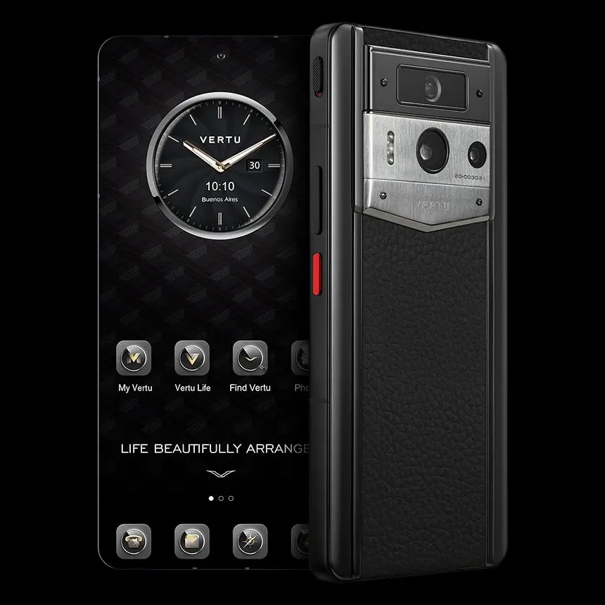 КУПИТЬ VERTU METAVERTU 2 JADE BLACK CALF SILVER CASE