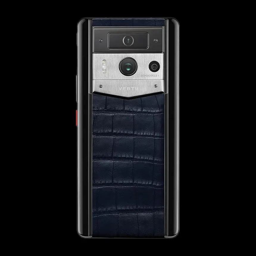 VERTU METAVERTU 2 NAVY BLUE ALLIGATOR SILVER CASE - ЦЕНА, ОПИСАНИЕ, ФОТО - 3