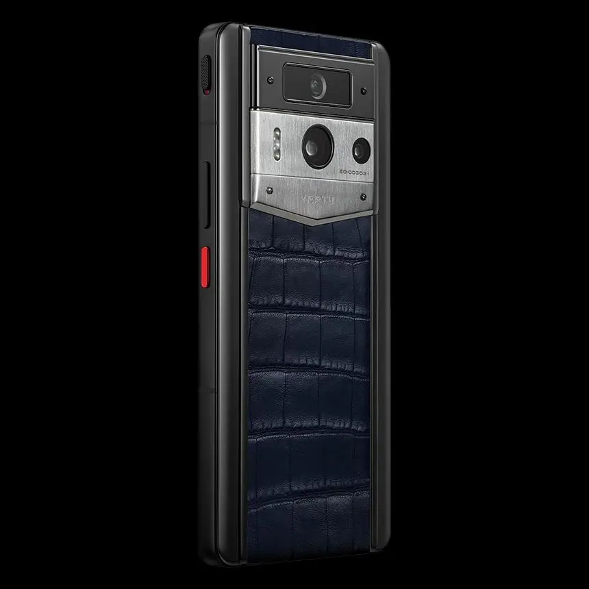 VERTU METAVERTU 2 NAVY BLUE ALLIGATOR SILVER CASE - ЦЕНА, ОПИСАНИЕ, ФОТО - 4