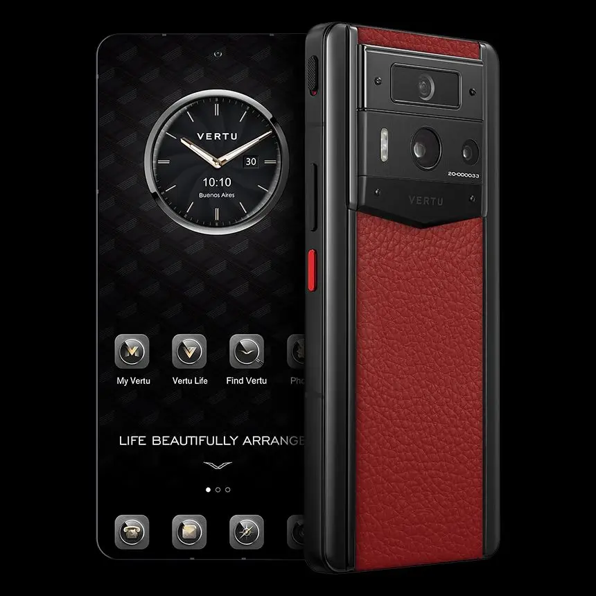 КУПИТЬ VERTU METAVERTU 2 RASPBERRY RED CALF BLACK CASE