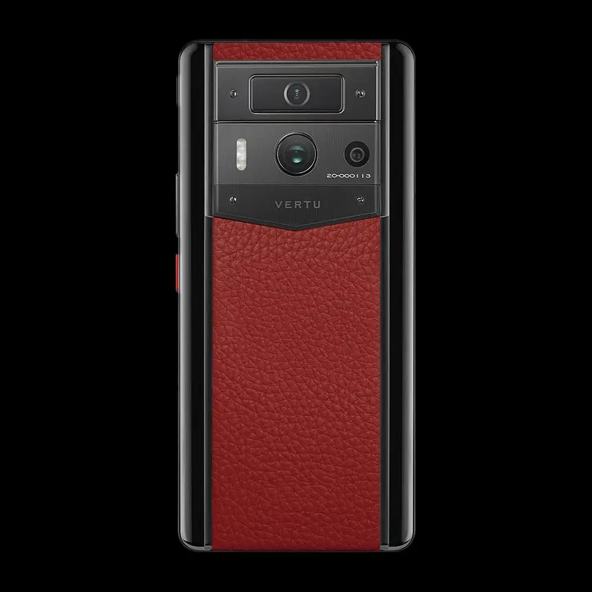 VERTU METAVERTU 2 RASPBERRY RED CALF BLACK CASE - ЦЕНА, ОПИСАНИЕ, ФОТО - 3