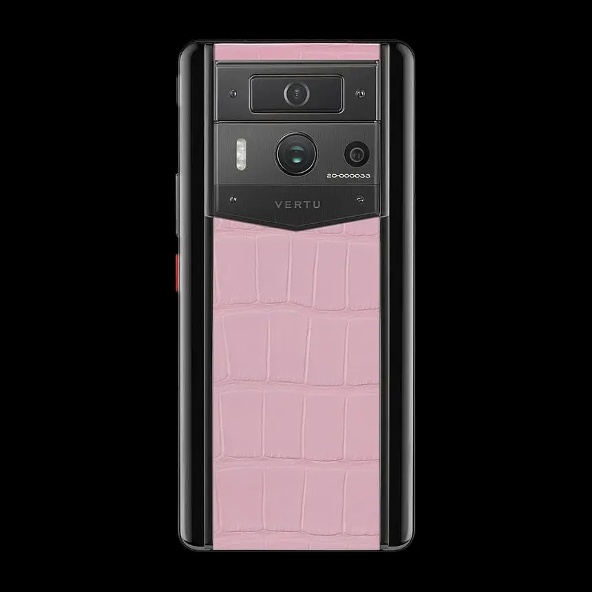VERTU METAVERTU 2 SAKURA PINK ALLIGATOR BLACK CASE - ЦЕНА, ОПИСАНИЕ, ФОТО - 3