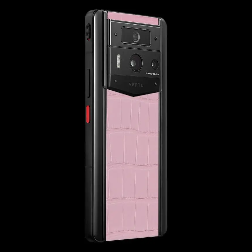 VERTU METAVERTU 2 SAKURA PINK ALLIGATOR BLACK CASE - ЦЕНА, ОПИСАНИЕ, ФОТО - 4
