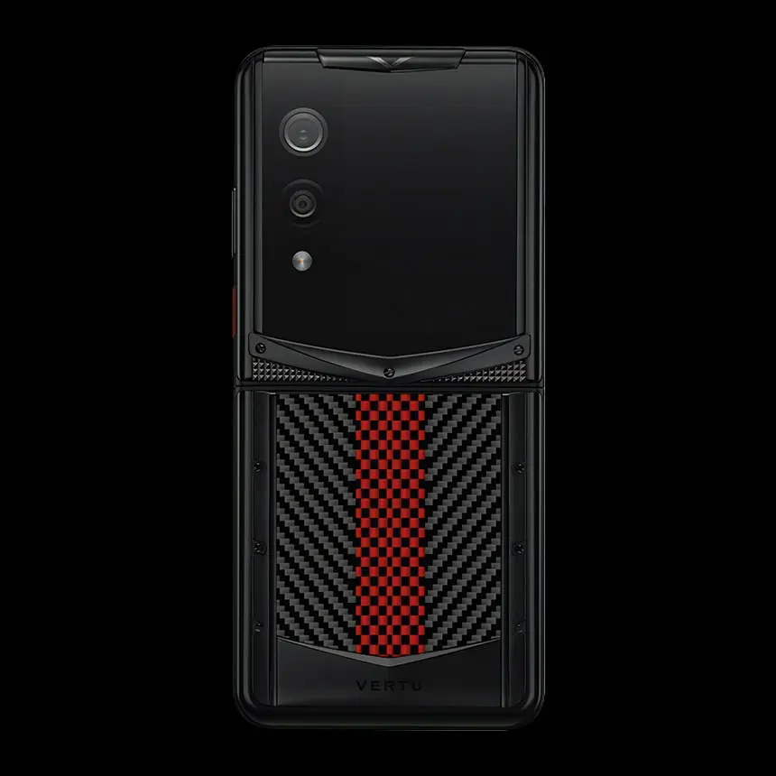 VERTU QUANTUM FLIP CARBON TEXTURE AUSPICIOUS PHOENIX - ЦЕНА, ОПИСАНИЕ, ФОТО - 2