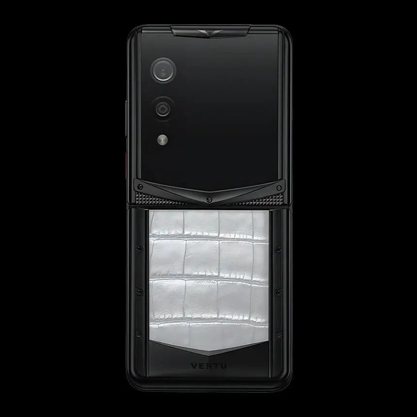 VERTU QUANTUM FLIP CREAMY WHITE ALLIGATOR - ЦЕНА, ОПИСАНИЕ, ФОТО - 2