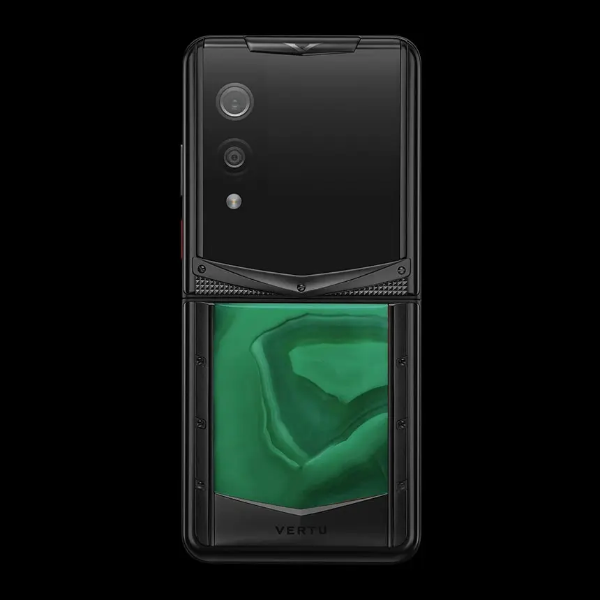 VERTU QUANTUM FLIP EMERALD GREEN AGATE - ЦЕНА, ОПИСАНИЕ, ФОТО - 2