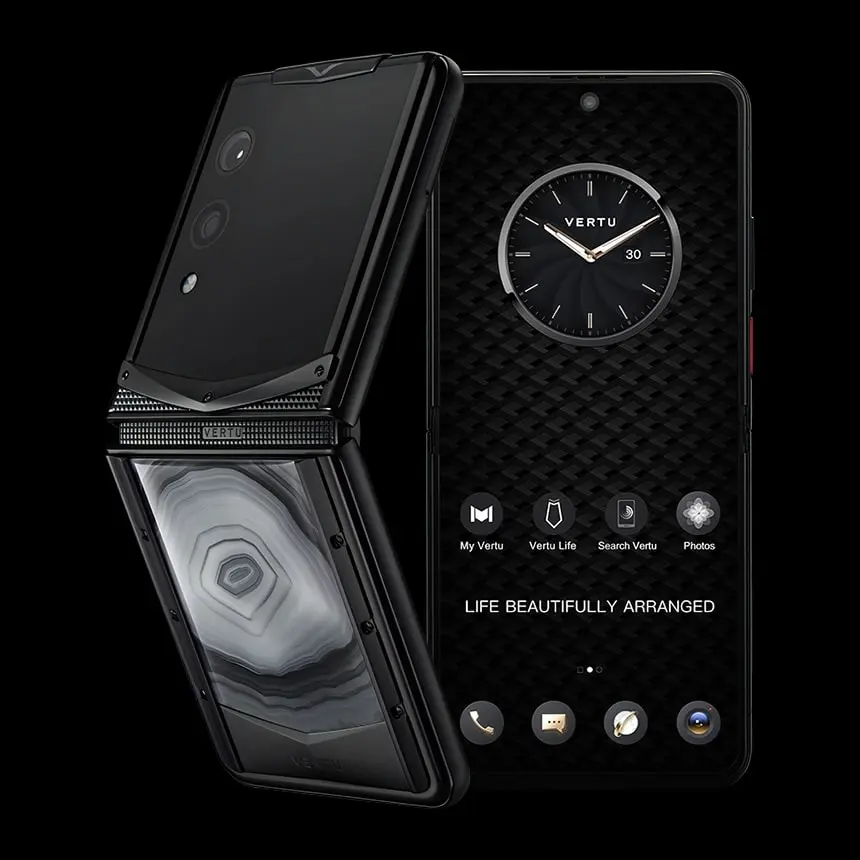 КУПИТЬ VERTU QUANTUM FLIP ETHEREAL MIST AGATE