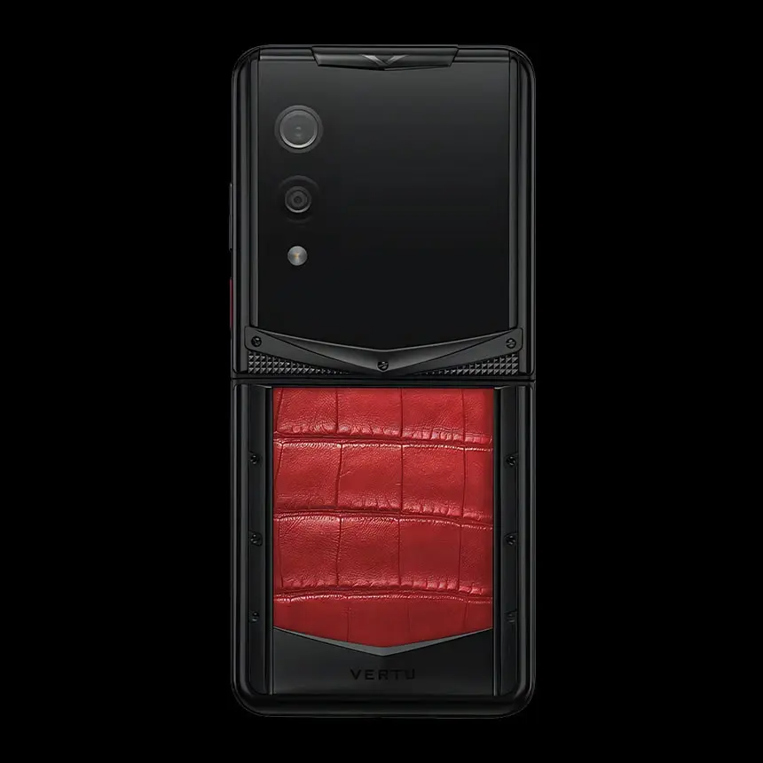 VERTU QUANTUM FLIP FLAME RED ALLIGATOR - ЦЕНА, ОПИСАНИЕ, ФОТО - 2