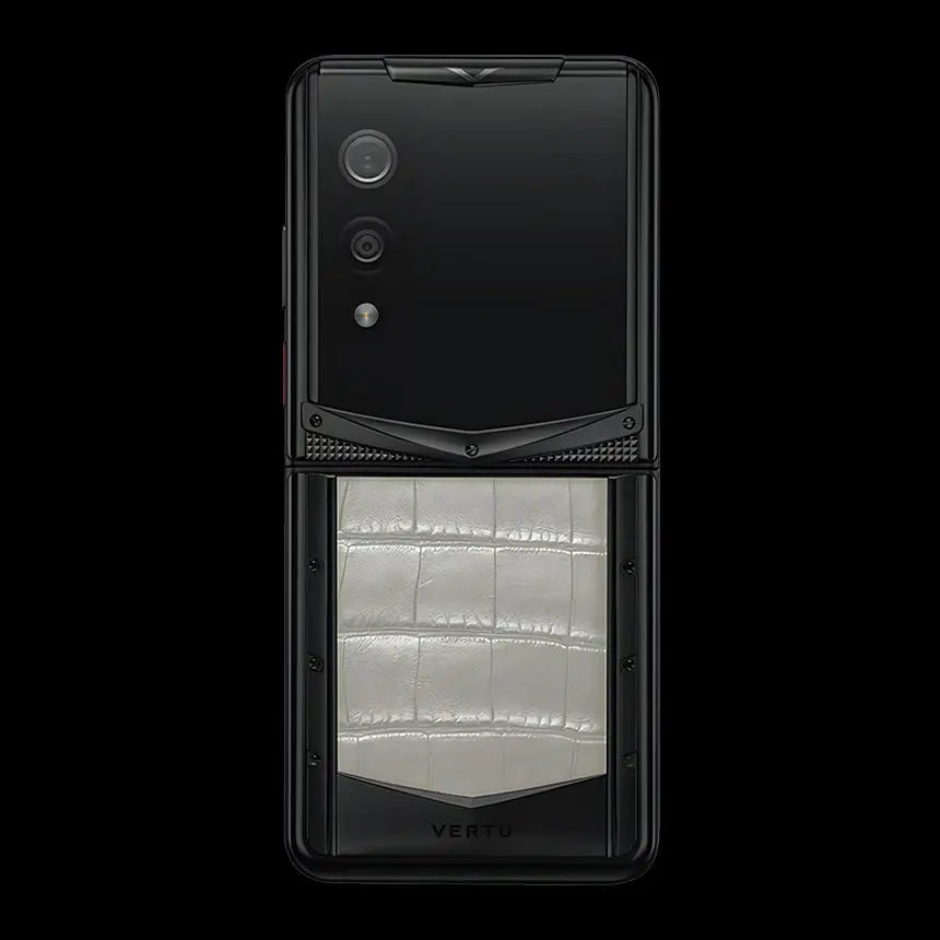 VERTU QUANTUM FLIP GLACIER WHITE ALLIGATOR - ЦЕНА, ОПИСАНИЕ, ФОТО - 2
