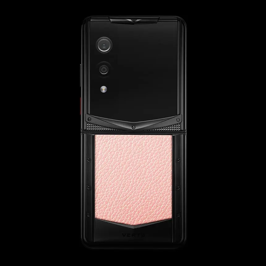VERTU QUANTUM FLIP MILKSHAKE PINK CALF - ЦЕНА, ОПИСАНИЕ, ФОТО - 2