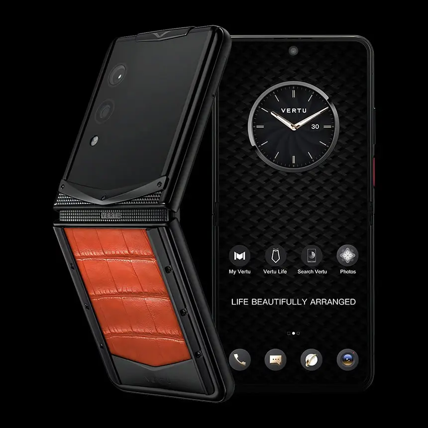 КУПИТЬ VERTU QUANTUM FLIP RADIANT PHOENIX ALLIGATOR
