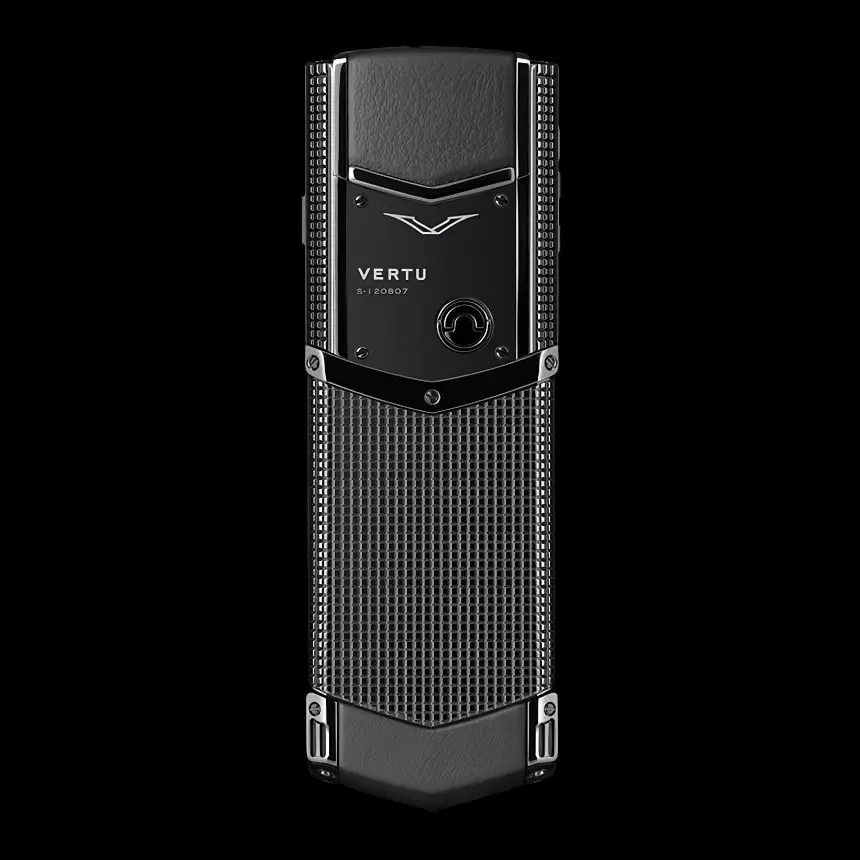 VERTU SIGNATURE S DESIGN CLOUS DE PARIS PVD BLACK - ЦЕНА, ОПИСАНИЕ, ФОТО - 2