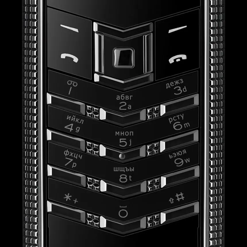 VERTU SIGNATURE S DESIGN CLOUS DE PARIS PVD BLACK - ЦЕНА, ОПИСАНИЕ, ФОТО - 4