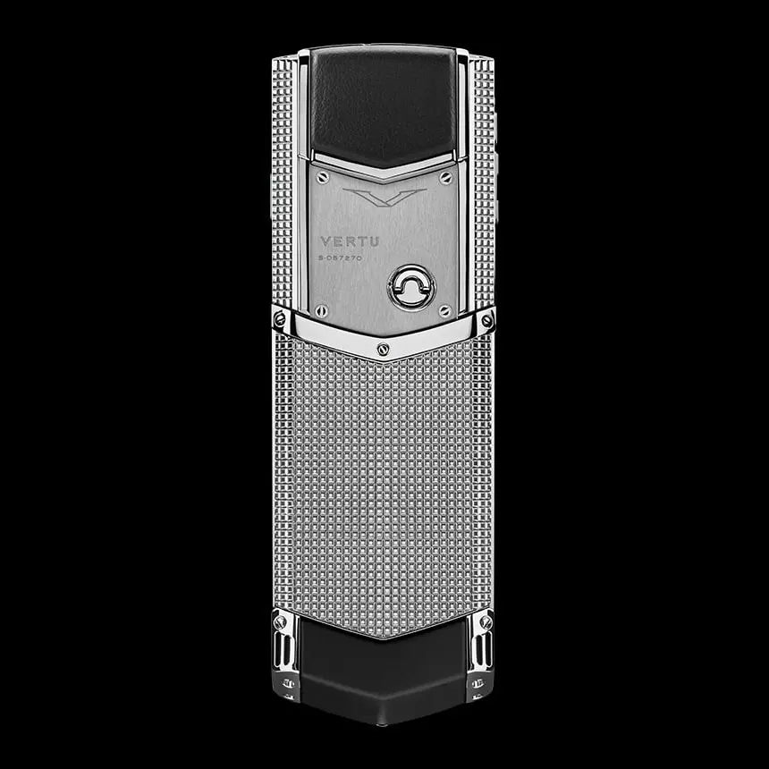 VERTU SIGNATURE S DESIGN CLOUS DE PARIS STAINLESS STEEL - ЦЕНА, ОПИСАНИЕ, ФОТО - 2