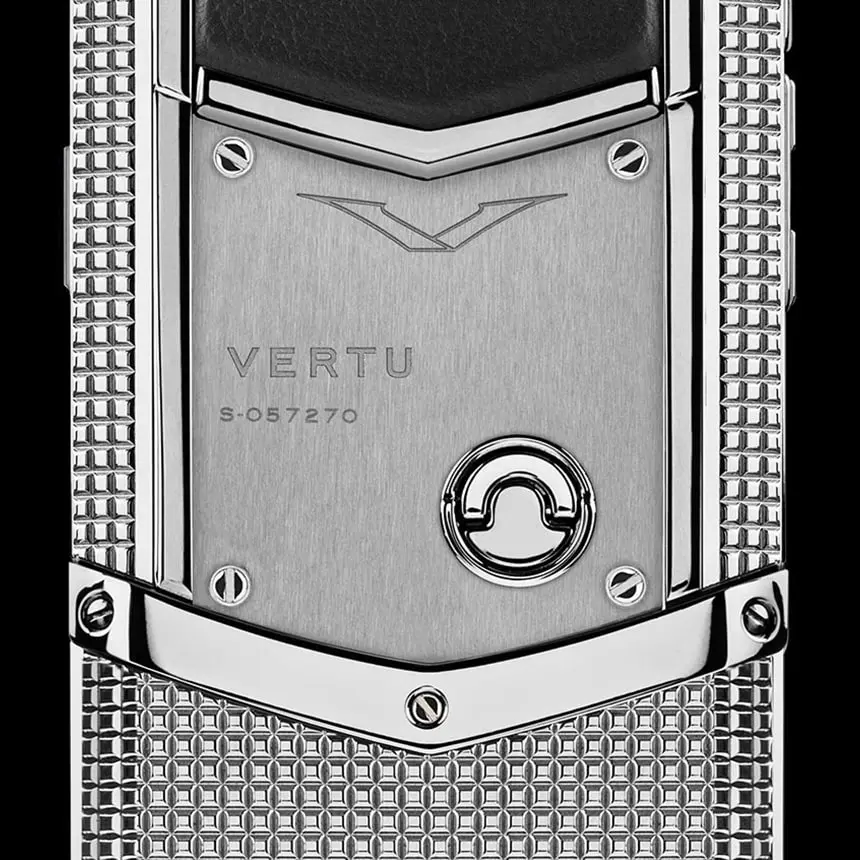 VERTU SIGNATURE S DESIGN CLOUS DE PARIS STAINLESS STEEL - ЦЕНА, ОПИСАНИЕ, ФОТО - 3