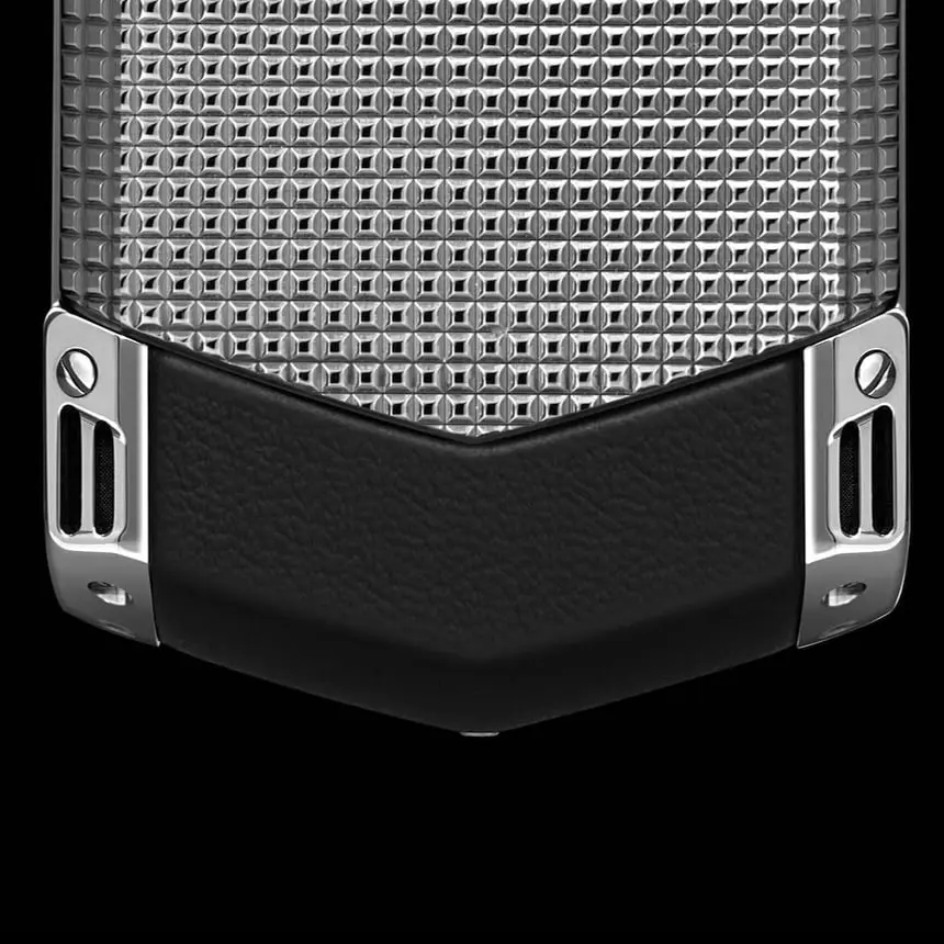 VERTU SIGNATURE S DESIGN CLOUS DE PARIS STAINLESS STEEL - ЦЕНА, ОПИСАНИЕ, ФОТО - 5