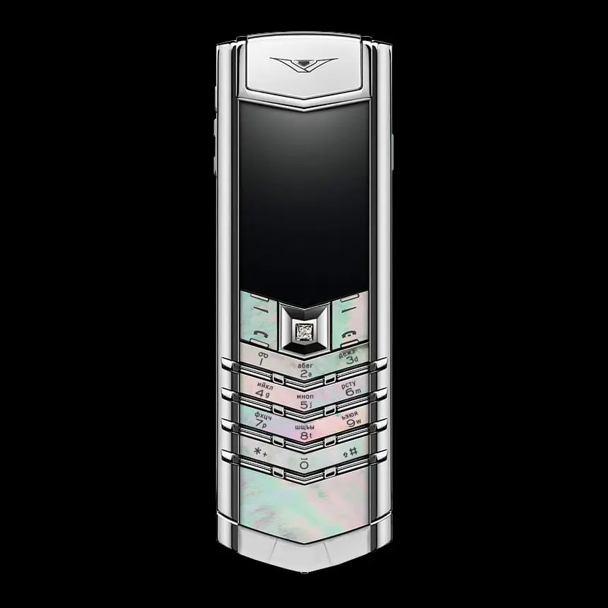 КУПИТЬ VERTU SIGNATURE S DESIGN MOTHER OF PEARL