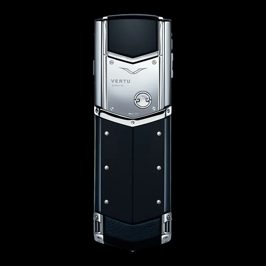 VERTU SIGNATURE S DESIGN PLATINUM ONE DIAMOND - ЦЕНА, ОПИСАНИЕ, ФОТО - 2