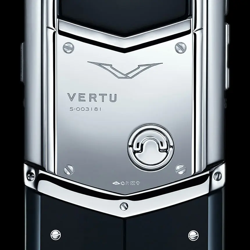 VERTU SIGNATURE S DESIGN PLATINUM ONE DIAMOND - ЦЕНА, ОПИСАНИЕ, ФОТО - 3
