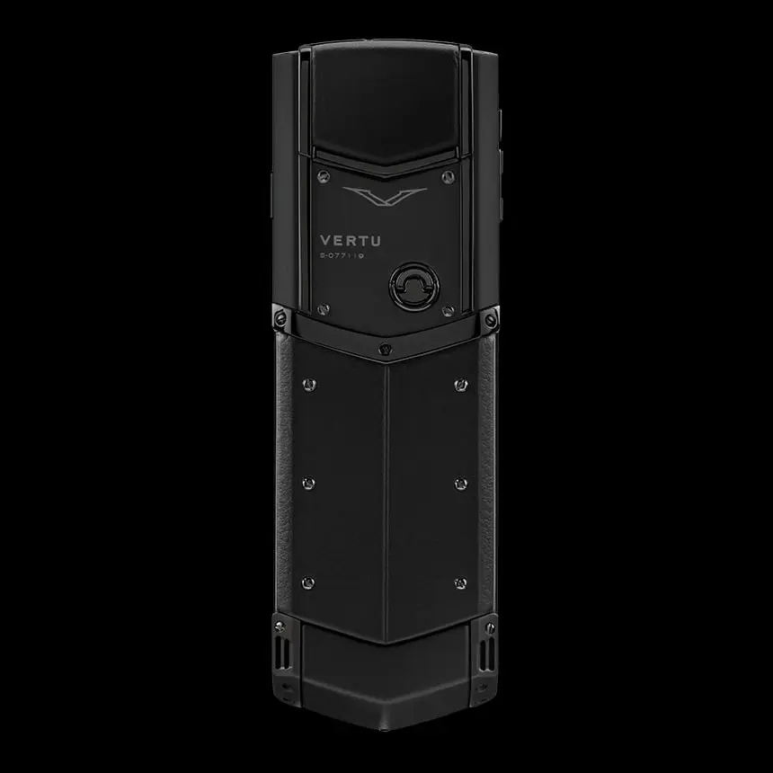VERTU SIGNATURE S DESIGN PURE BLACK - ЦЕНА, ОПИСАНИЕ, ФОТО - 2