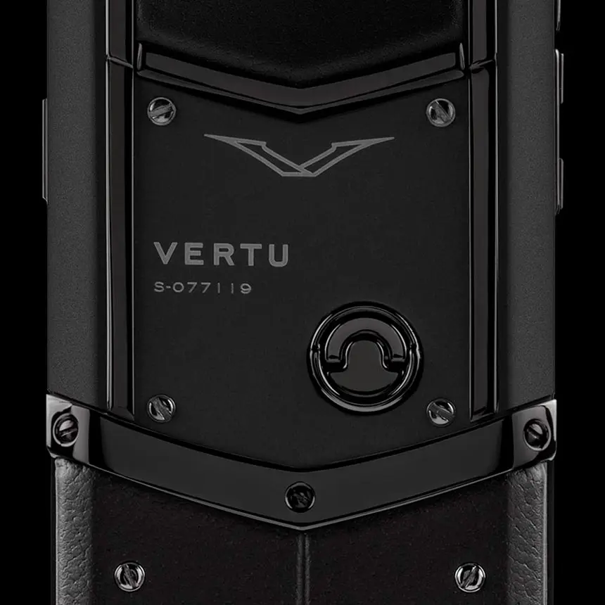 VERTU SIGNATURE S DESIGN PURE BLACK - ЦЕНА, ОПИСАНИЕ, ФОТО - 3